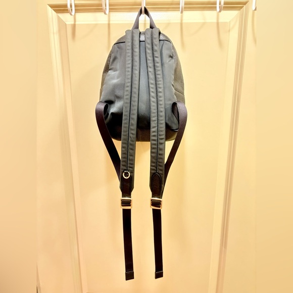 Coach Charlie Black Leather Backpack with Gold Details! - Picture 6 of 10